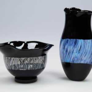 Bullseye Rollup Vessel (set of 2)