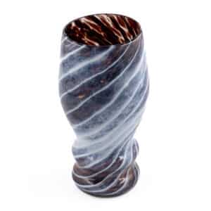 One of a kind handblown glass. Perfect for your favorite beverage.