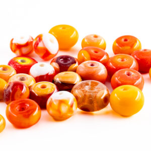 Lampwork Beads Orange