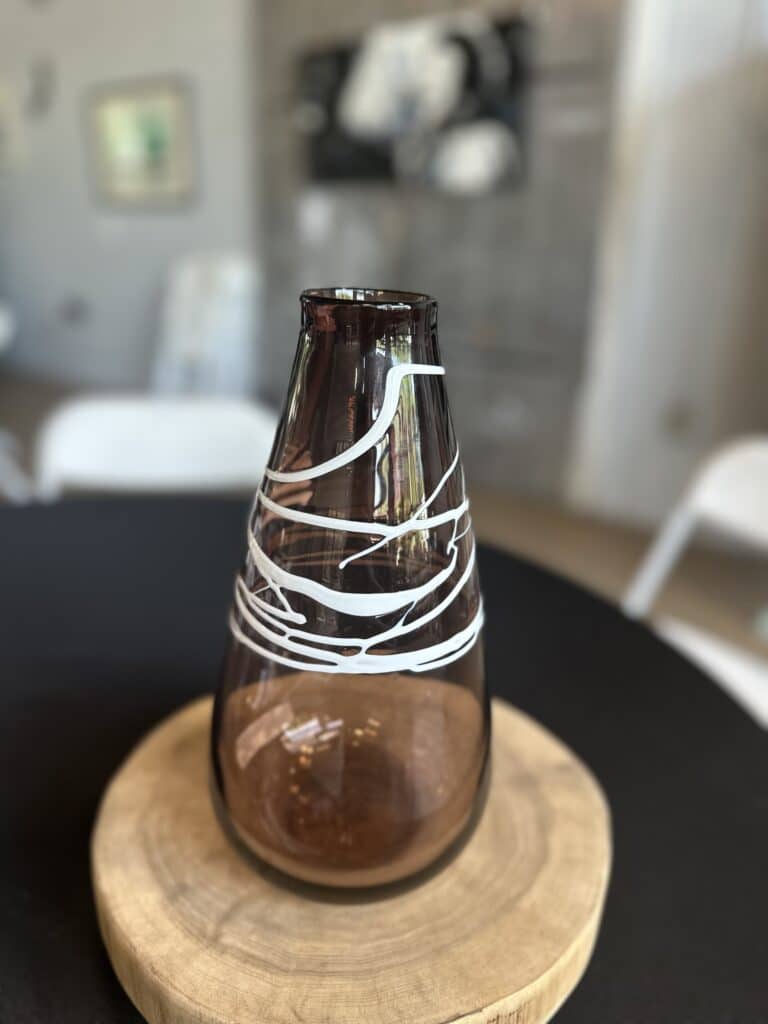 Mocha with White
