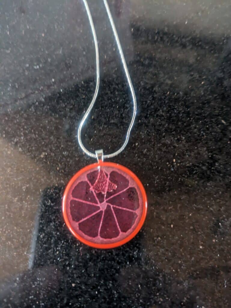 Grapefruit Pendant