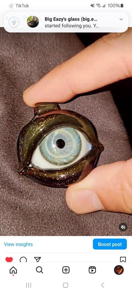 Shimmering Eye