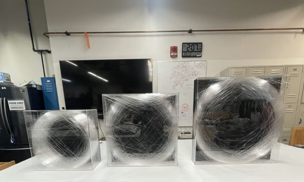 A Kilometer of Glass Coiled into a Cubic Foot #2