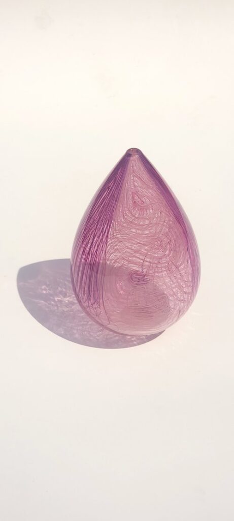 'Puzzle' Pink Raindrop