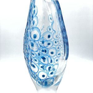 Bullseye Blue Distortion