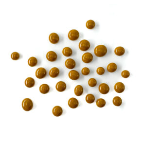 Glass Pebbles Butterscotch