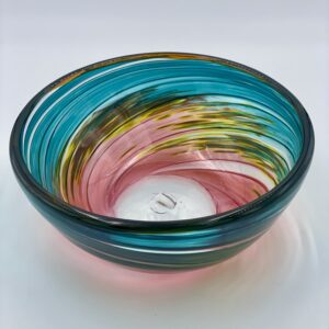 Oxide Reactions Bowl by Aaron Tate